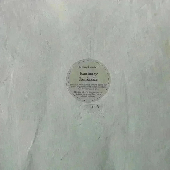 POTTERY BARN KIDS PAPER MACHE GHOST LUMINARY RARE 2015 - Picture 3 of 6